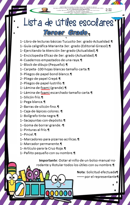 Utiles nivel 3